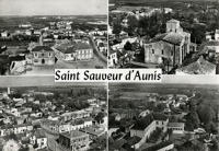 2179 Saint-Sauveur-d'Aunis - L'Eglise, la Mairie et le Groupe scolaire. Marais poitevin 
