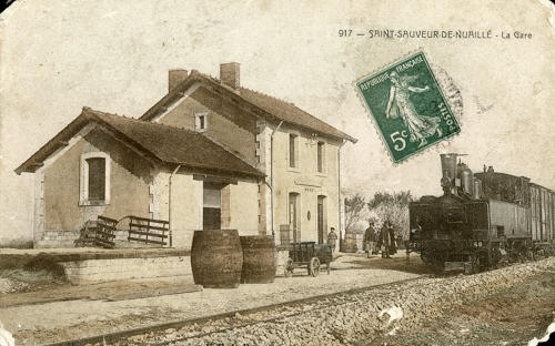 Saint-Sauveur-d'Aunis - La Gare. Marais poitevin