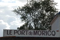 2607 Angles. Le port de Moricq, pancarte. Marais poitevin. 