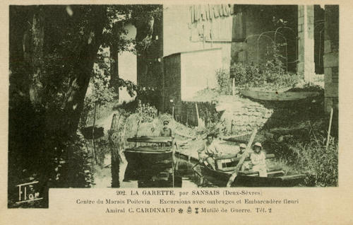 Sansais - Amiral Cardinaud à La Garette. Marais poitevin