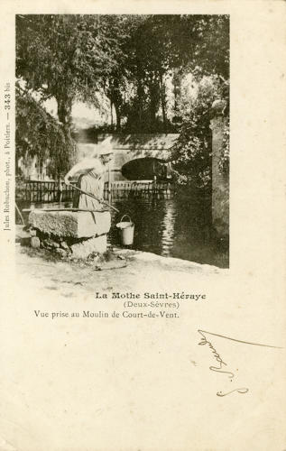 La Mothe-Saint-Heray - Vue prise au Moulin de Court-de-Vent