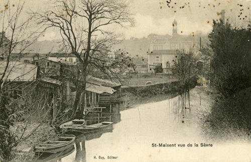 Saint-Maixent - Vue de la Sèvre