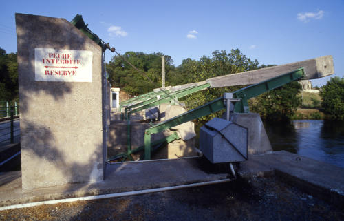Velluire - Ouvrage hydraulique de Massigny. Marais poitevin
