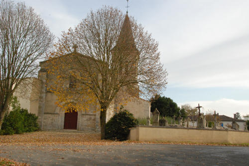 L'église d"Amuré - Marais poitevin