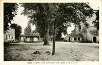 3354 Champagné-les-Marais - Vers l'Eglise et les PTT. Marais poitevin 