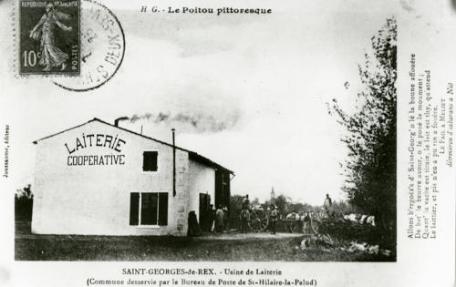 Saint-Georges-de-Rex - La laiterie. Marais poitevin