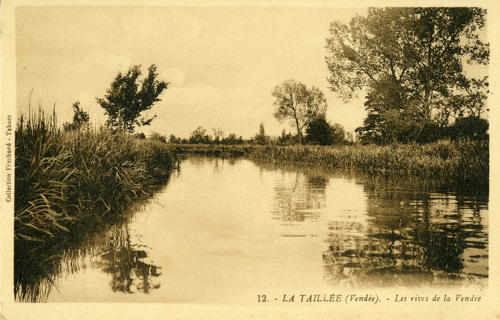 La Taillée - Les rives de la Vendée, à Tourne-Pie. Marais poitevin