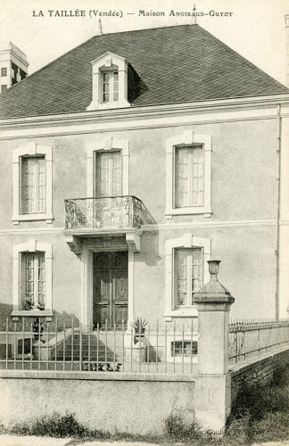 La Taillée - Maison Angibaud-Guyot. Marais poitevin