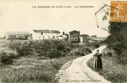 Le Gué de Velluire - La Barbinière au Rocher-du-Gué. Marais poitevin