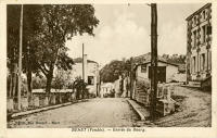 3943 Benet - Entrée du bourg. Marais poitevin 