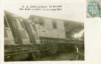 3977 Benet - Le déraillement de Belleau, 22 octobre 1907. Marais poitevin 