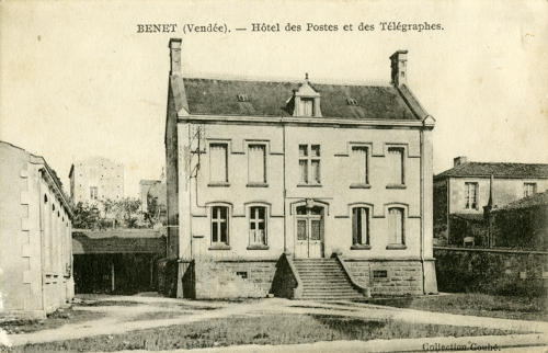 Benet - Hôtel des Postes et des Télégraphes. Marais poitevin