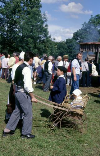 Nieul-sur-l'Autise - Fête de la Meunerie 1997. Marais poitevin