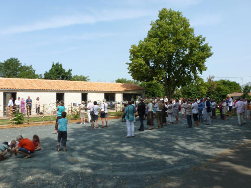 Saint-Benoist-sur-Mer - Inauguration de la Maison de la Grenouillère. Marais poitevin