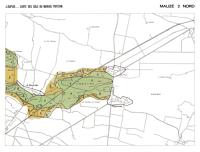 5168 Carte des sol du Marais poitevin. Mauzé 2 Nord, dressée fin des années 1970 