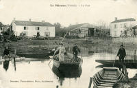 5246 Le Mazeau - Le port. Marais poitevin 