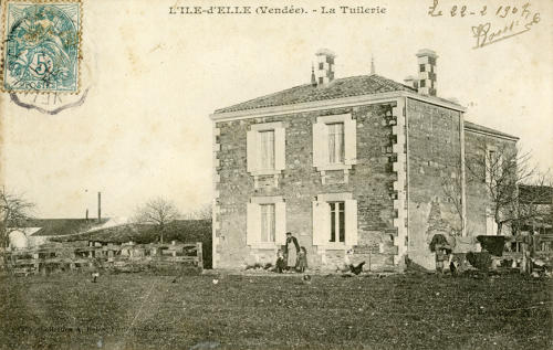 L'Ile-d'Elle - La Tuilerie. Marais poitevin
