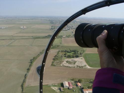 Champagné-les-Marais - Mission photos en hélicoptère. Marais poitevin