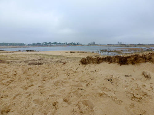 La Faute-sur-Mer - La Casse de la Belle-Henriette inondée par la tempête du 4 janvier 2013