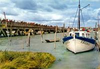 6119 La Faute-sur-Mer - Le pont et les pêcheurs 