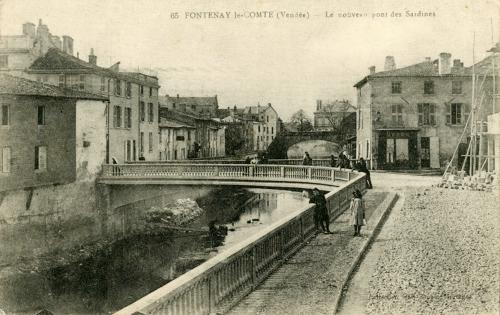 Fontenay-le-Comte - Le nouveau pont des Sardines