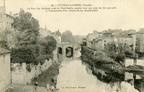 Fontenay-le-Comte - Le pont des Sardines