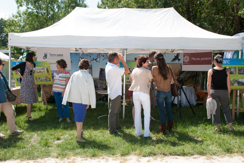 Fête de la remise du label Parc naturel régional à Coulon le 15 juin 2014