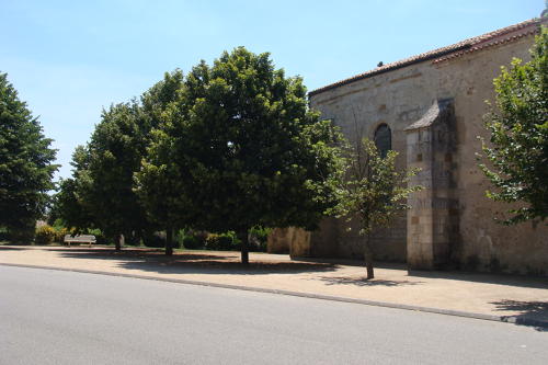 Eglise de la commune de Saint Benoît sur mer