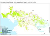 13689 Prairies contractualisées en OLAE dans le Marais poitevin entre 1995 et 1999 