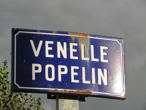Panneau de signalisation Venelle Popelin - Commune de Nalliers