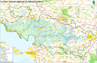 13515 Situation du Parc naturel régional du Marais poitevin 