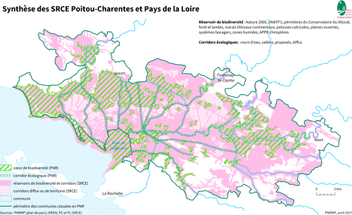 Synthèse des SRCE Poitou-Charentes et Pays de la Loire