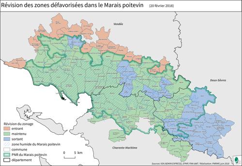 Révision des zones défavorisées dans le Marais poitevin (20 février 2018)