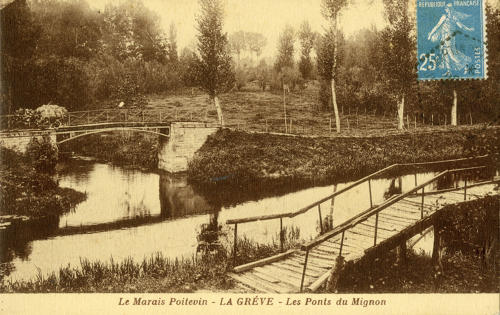 Le Marais poitevin - La Grève - Les Ponts du Mignon