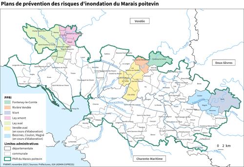 Plans de prévention des risques d'inondation du Marais poitevin