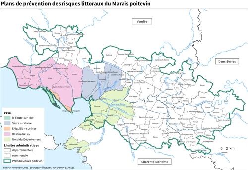 Plans de prévention des risques littoraux du Marais poitevin