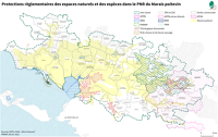 13657 Protections réglementaires des espaces naturels et des espèces dans le PNR du Marais poitevin 
