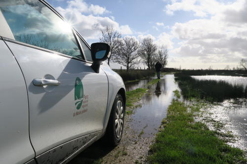 Inondations près de Luçon, le 4 février 2020