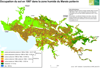 14043 Occupation du sol en 1997 dans la zone humide du Marais poitevin 