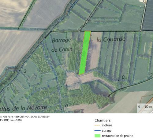 Chantiers de restauration paysagère du site classé - Projets PARMM 2019 dans la commune de Saint-Hilaire-la-Palud (3)