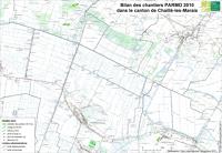 14297 Chantiers d'aménagements agro-pastoraux et de restauration paysagère des marais orientaux - Bilan PARMO 2010 Canton de Chaillé-les-Marais 