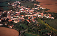 14622 Vue aérienne du village de Saint-Benoist-sur-Mer 