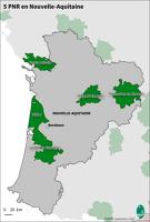 14848 5 Parcs naturels régionaux en région Nouvelle-Aquitaine 