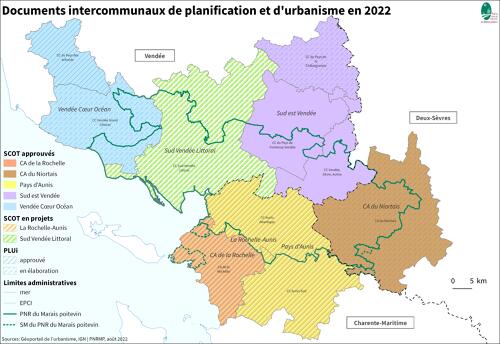 Documents intercommunaux de planification et d'urbanisme en 2022