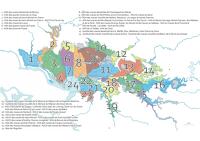15488 Topographie et hydrographie du Marais poitevin - localisation des 24 cartes 
