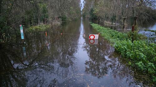 Inondations à Le Vanneau-Irleau - novembre 2023
