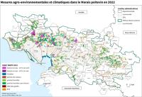 15730 Mesures agro-environnementales et climatiques (MAEC) dans le Marais poitevin en 2022 